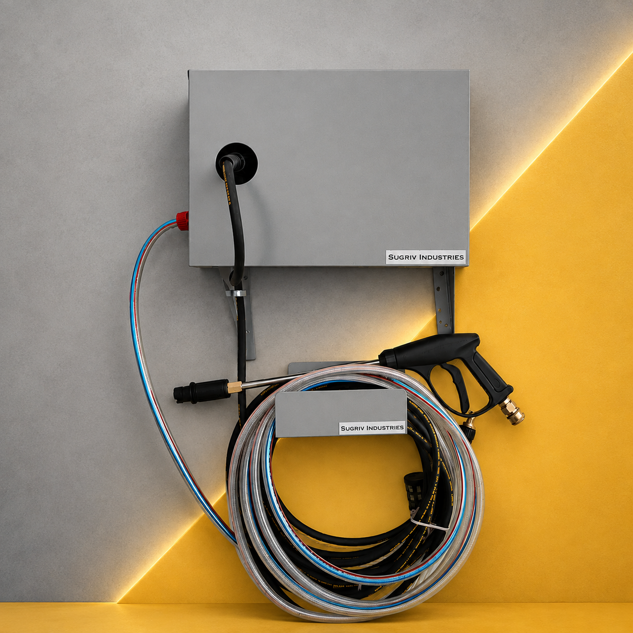 Sugriv Industries Wall mounted Gen 1 pressure washer